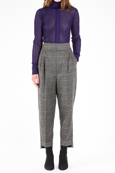 LINE KNITWEAR DARK PURPLE 2