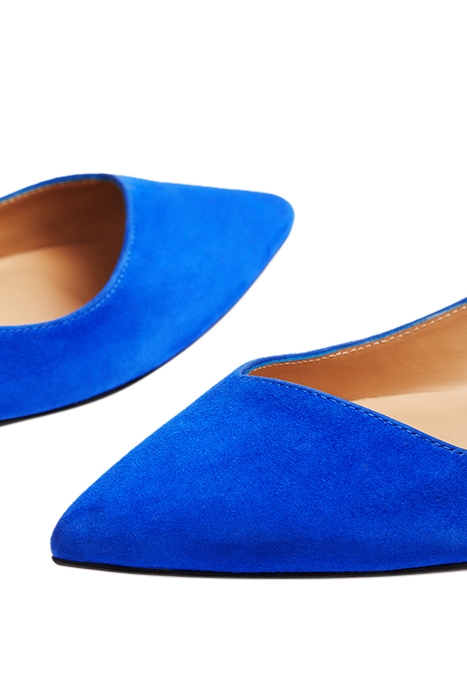 CORAL BALLERINA SHOES BLUE 4