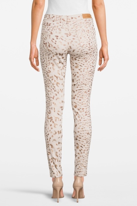 SKINNY PANTS STRETCHY FOIL PRINT ALPACA 3