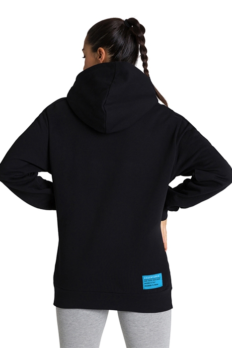 TE HOODED SWEAT BLACK 5
