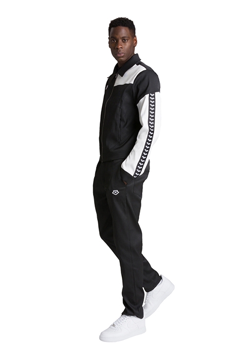 DENIM JACKET BLACK WHITE 6