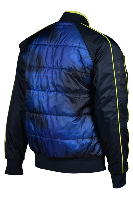 QUILTED BOMBER TEAM SPACE BLUE MULTI SPACE BLU 7