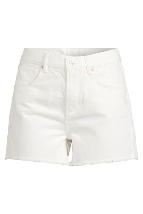 YAZI DENIM SHORTS WHITE 6