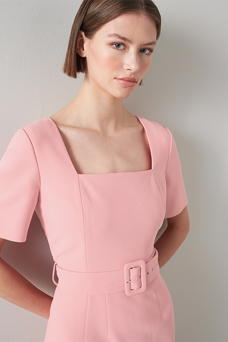 LEONORA MIDI DRESS PINK 4