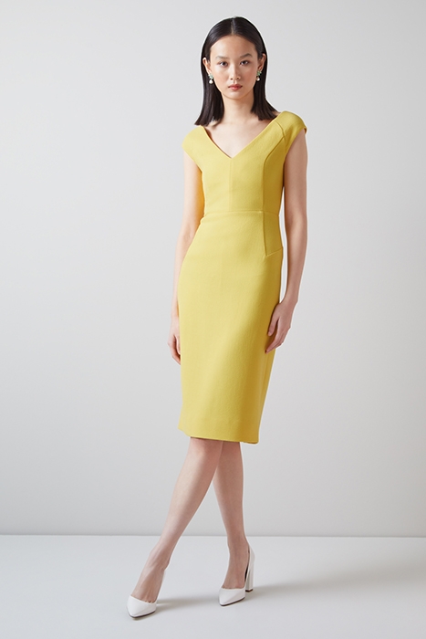 EDEN MIDI DRESS YELLOW 3