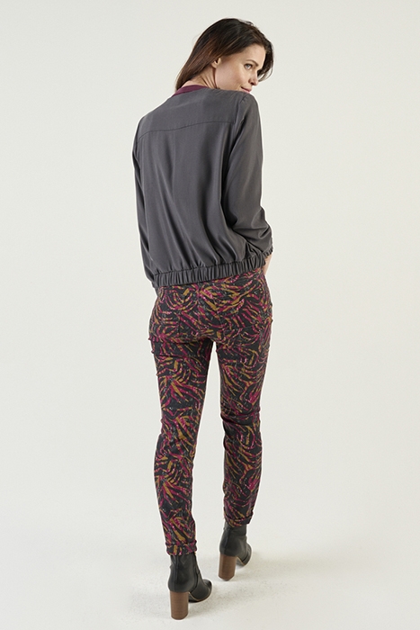 SKINNY PRINT JEANS BEAUJOLAIS 2