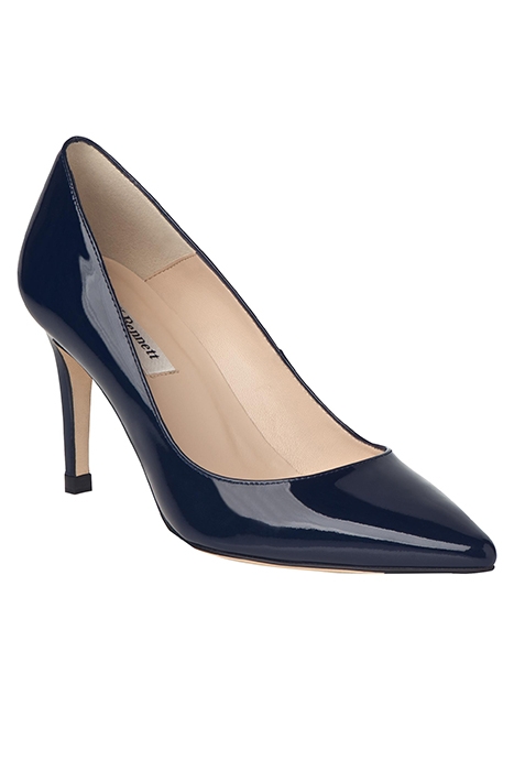 FLORET COURT HEEL NAVY 2