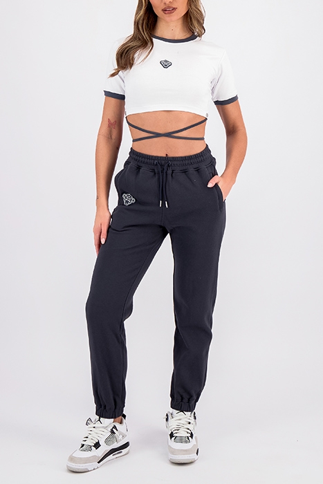 CORD TEE WHITE/BLUE 3