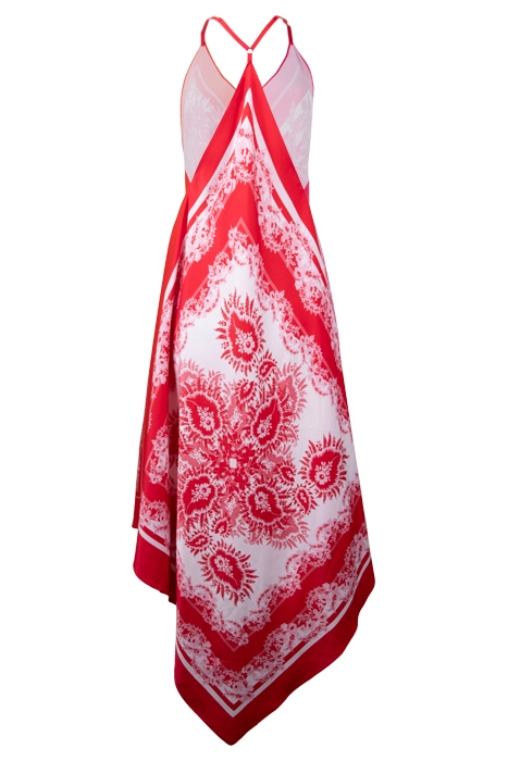 LIL PALOMA DRESS DEEP RED/ORANGE 2