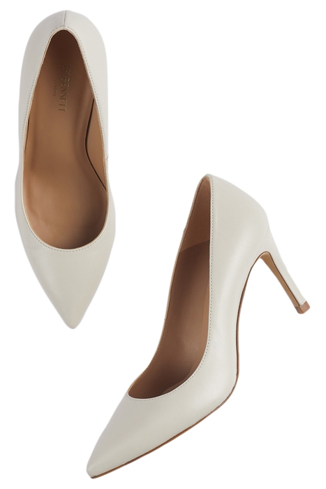 FLORET COURT HEEL ECRU 3