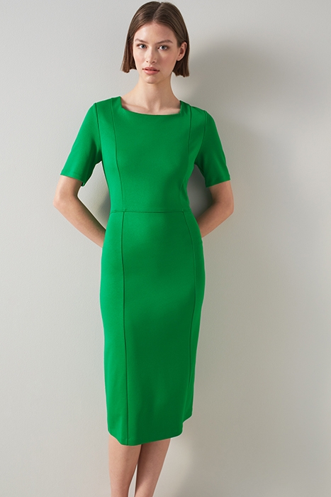 SIENNA MIDI DRESS GREEN 1