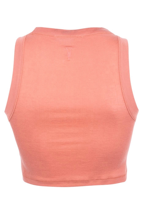 RINA CROPPED TANK TAINTED PINK 2