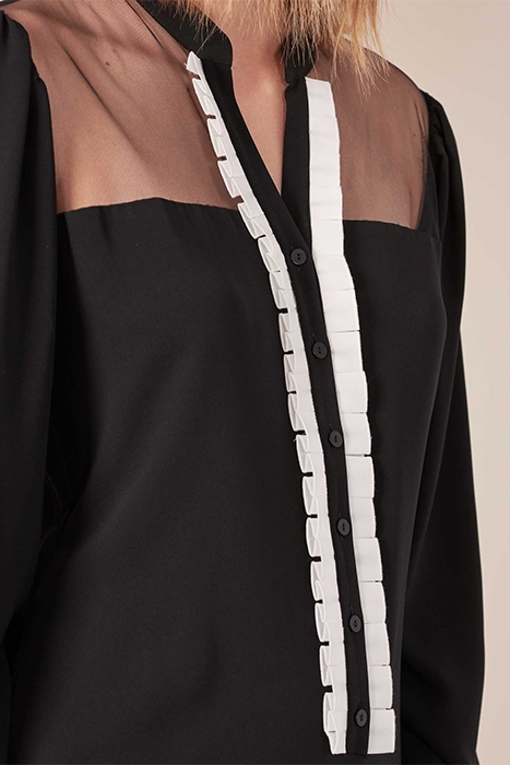 LALEY-H19 BLACK/WHITE 4