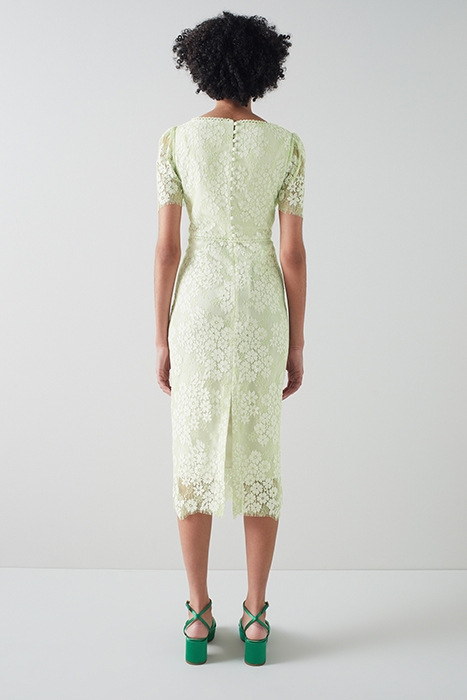 POSY MIDI DRESS PISTACHIO 3