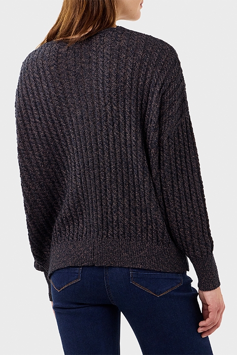 KNIT SWEATER ALMOST BLACK 2