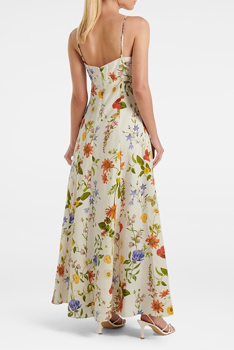 VAYDA STRAP MIDI SUN DRESS HILDEN FLORAL 2