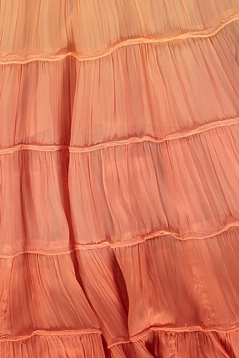 EVA OMBRE SKIRT SUNBURST ORANGE 3