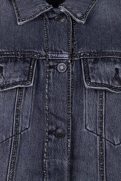 PIPER DIAMANTE JACKE WASHED BLACK 3