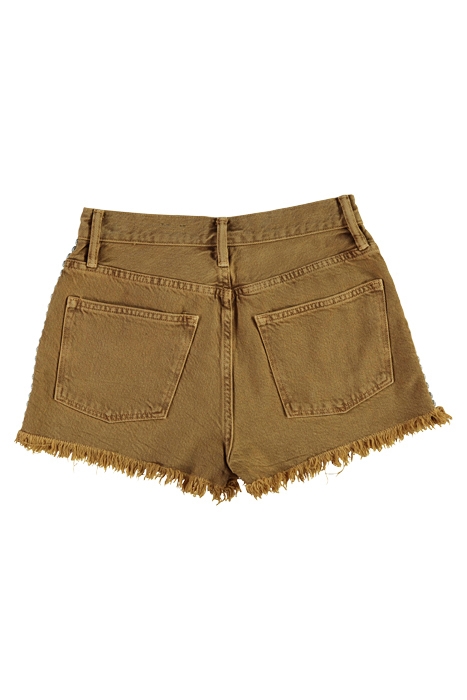 HEIDI STUDDED SHORTS LIGHT BROWN 2