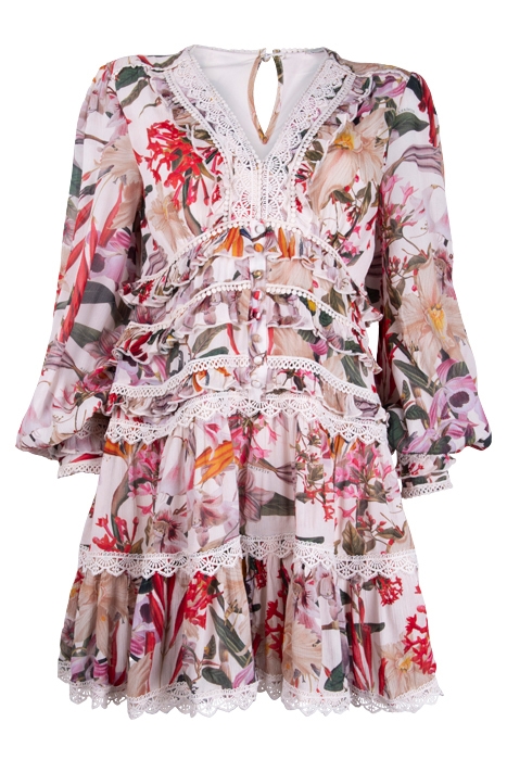 ZORA LEONDRA DRESS PEARL MULTI 1