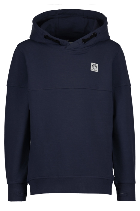 HOODY-BASIC-LOGO MIDNIGHT BLUE 1