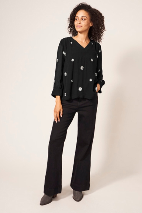 ELISA SEQUIN TOP BLACK 2