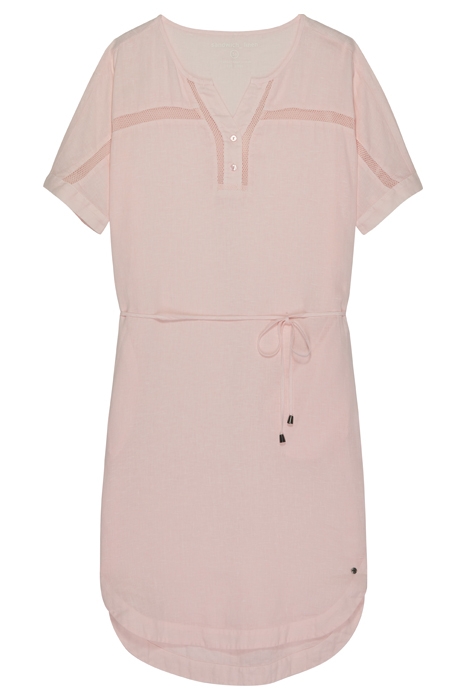 LINNEN JURK MET KOORD MAUVE CHALK 1