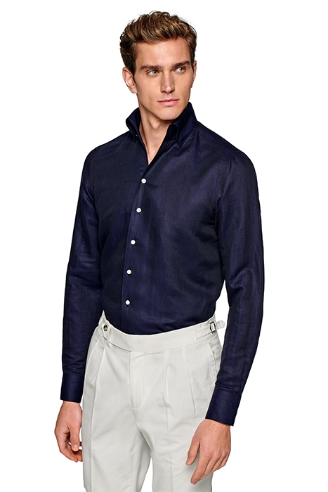 NAVY EXTRA SLIM FIT SHIRT NAVY 1