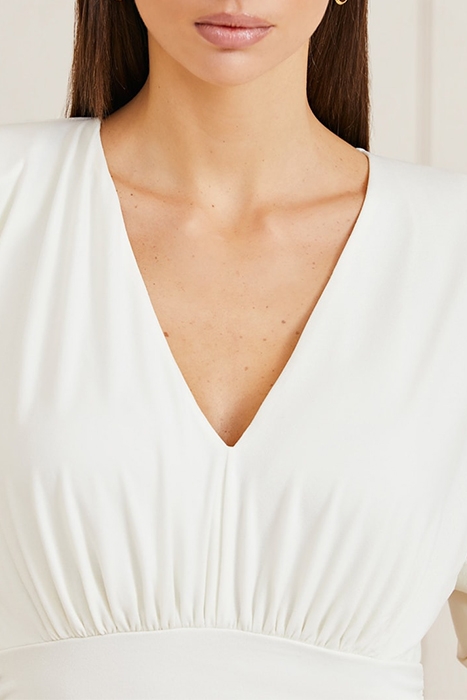 BILLIE KNIT TOP PALE BLOUSE PEARL 4