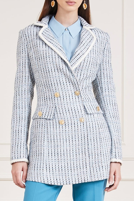 PROVENCE BLAZER REMARKABLE BLUE TWEE 1