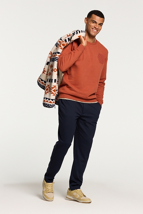 FLEECE JACKET PRINTED TORTILLA WHITE 4