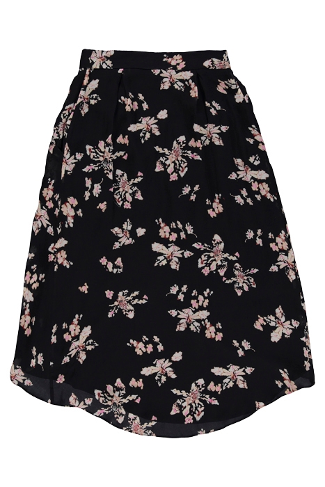 ILYOSI SKIRT IN BLACK/ECRU/PINK 2