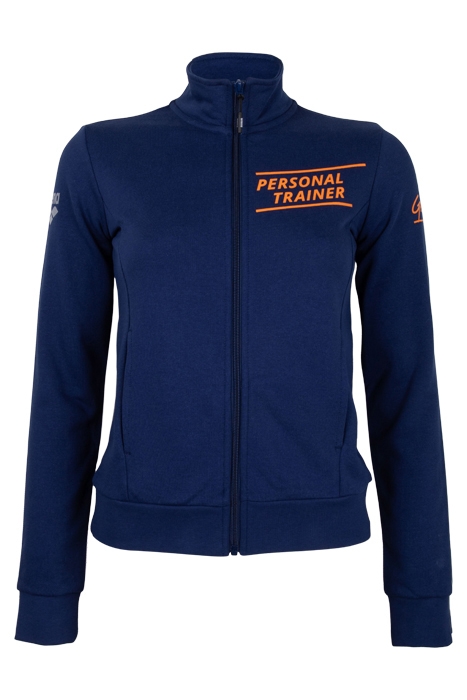 W F/Z JACKET GET FIT NAVY_ORANGE 1