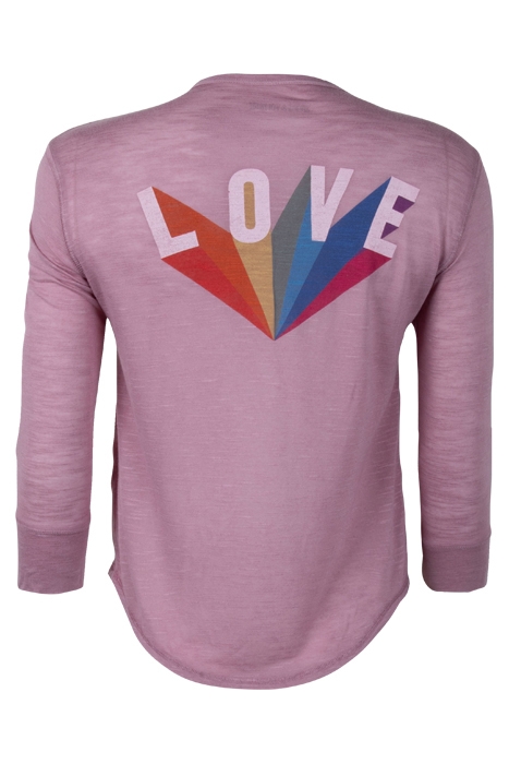 ANDY RAIBOW T-SHIRT ML PRINT ORCHIDEE 2