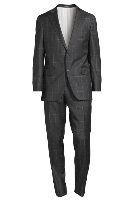MID GREY CHECKED SIENNA SUIT 1
