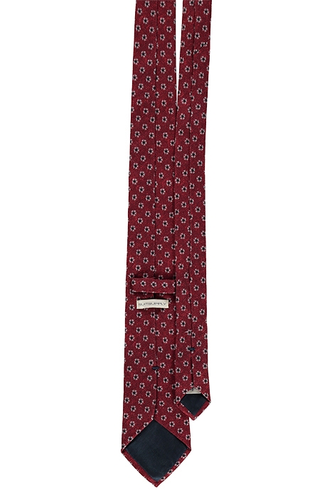 RED FLOWERS TIE 3