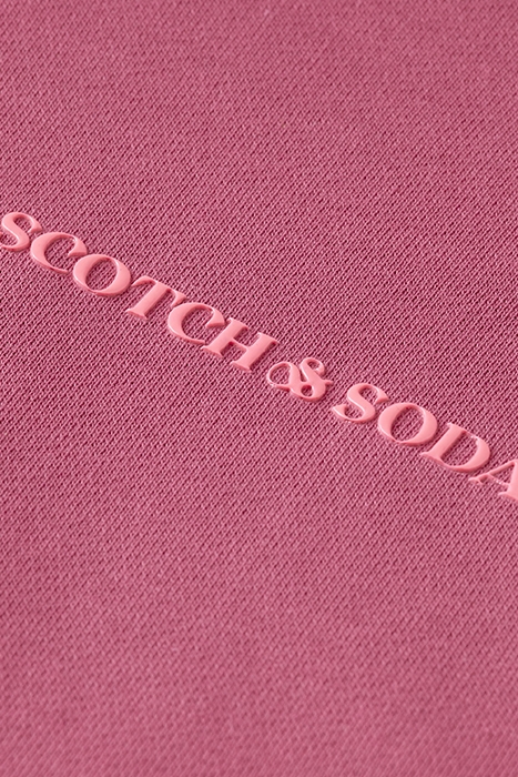 UNISEX HOODIE IN ORGANIC COTTON DAHLIA 3