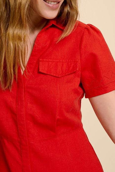 REEF - CHERRY DRESS IN COTTON LINEN 4