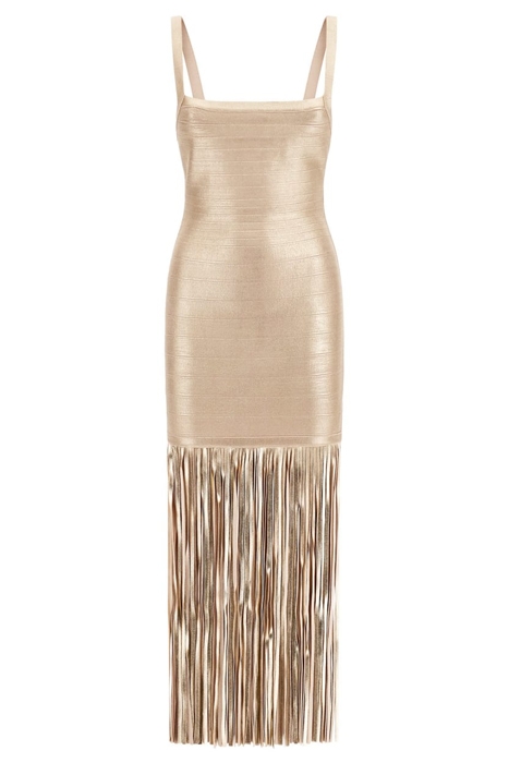 GOLD MUSE BANDAGE MAXI DRESS MULTI 6