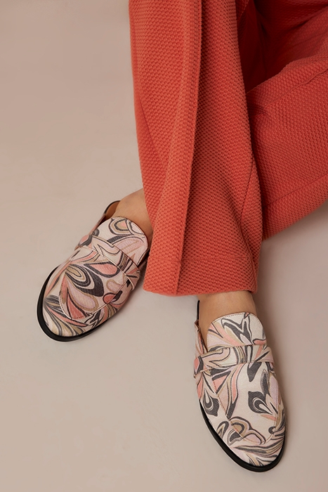 CANVAS PRINTED LOAFER ROSE QUARTZ 3
