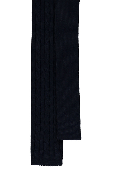 NAVY KNITTED TIE 2