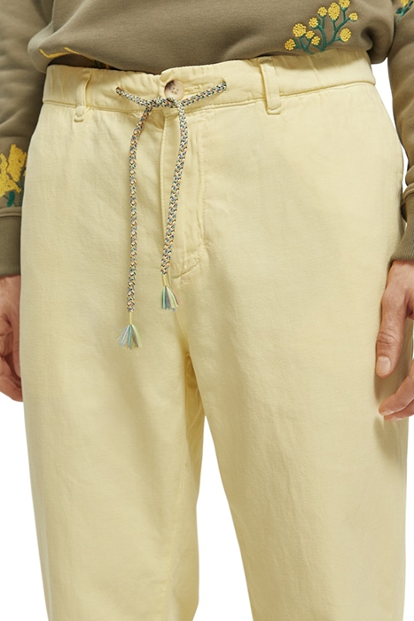 THE DRIFT- GARMENT-DYED COTTON LINEN JOGGER BANANA 7