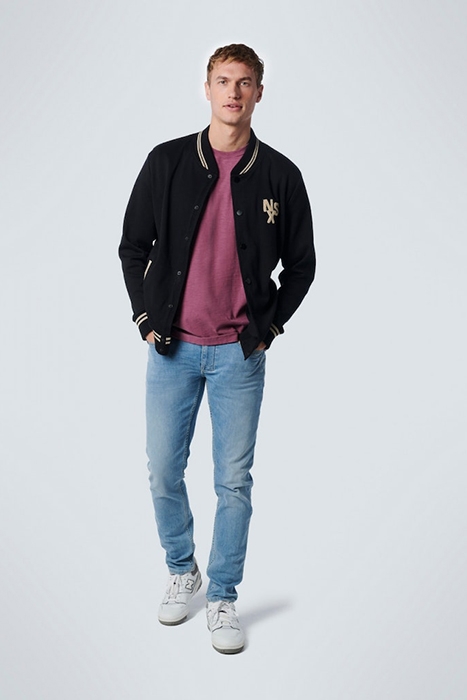 SWEATER FULL PRESSBUTTON BLACK 3