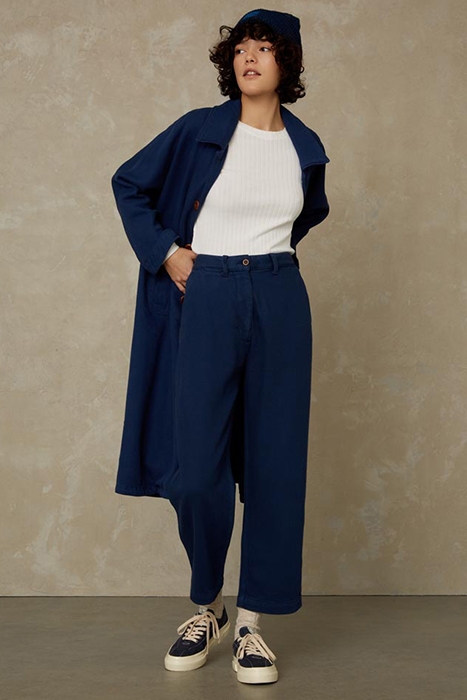 DARIA CROPPED WORKER BLUE 2
