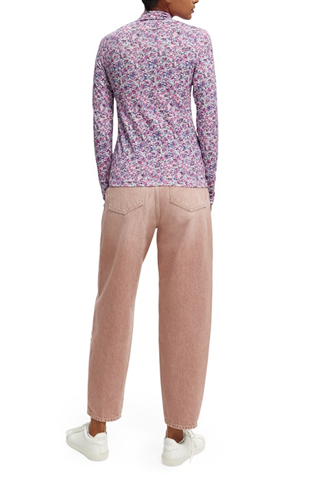 ALL-OVER PRINT SLIM-FIT LONG SLEEVE T-SHIRT ROSARIA PURPLE 5