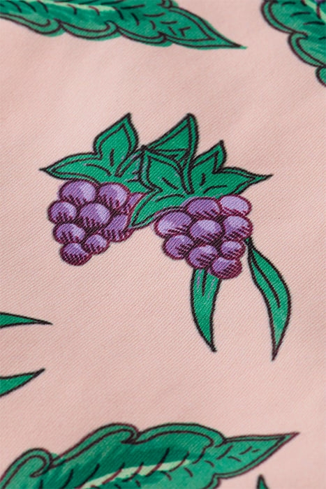 ALL-OVER PRINTED CROCHET EDGE BIKINI FLOWER GARDEN 3