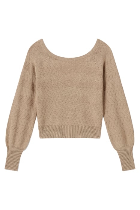 GOLDIE KNITTED SWEATER GOLD 4