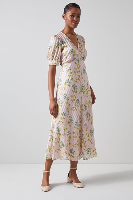 LEITH MIDI DRESS MULTICOLOR 1