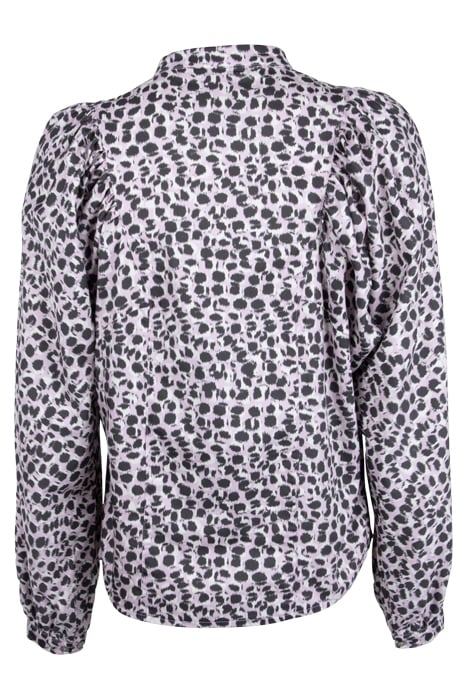 BLOUSE MODERN DOT SOFT ORCHID 2