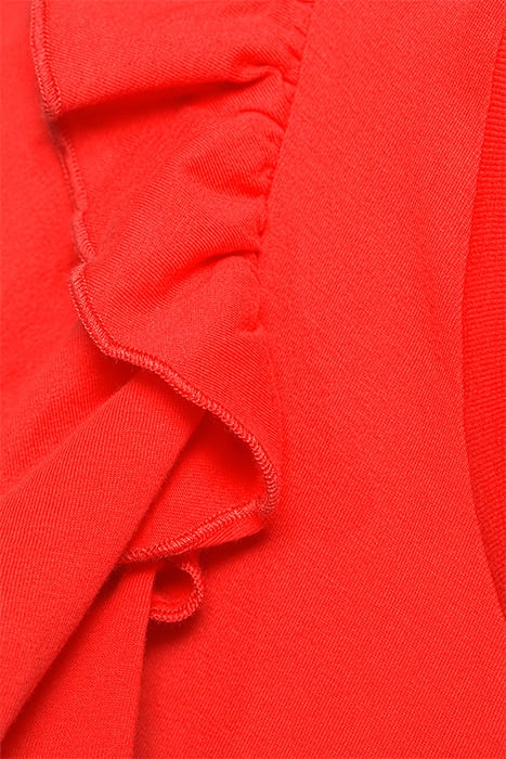 TOP COTTON SINGLE JERSEY GARMENT DYED MANDARIN 6